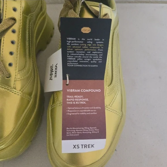 VANS Collina Strada Old Skool Vibram Low Shoe Women Synthetic Yellow 082025 - Picture 7 of 11
